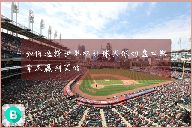 如何选择世界杯让球买球的盘口赔率及赢利策略